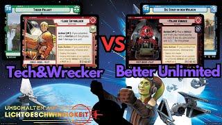 ERSTES SET 4 Prerelease Duell vs. @BetterUnlimited | Luke vs Vonreg | Star Wars Unlimited JTL