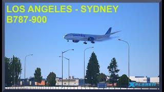 Los Angeles (KLAX) to Sydney (YSSY) | Boeing 787-900 | X-Plane 11