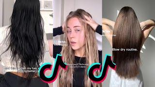 Hair care and growth tips || TikTok Compilation   AESTHETIC #1