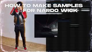 How To Make Dark Samples For Nardo Wick | FL 20 silent cookup