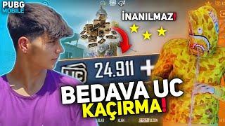 BEDAVA UC NASIL ALINIR PUBG MOBİLE 2025UC HİLESİ GİBİ TAKTİK BEDAVA UC ALMA PUBG MOBİLE