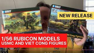 Rubicon Models 1/56 Vietnam USMC and Viet Cong Figures: A look inside the boxes