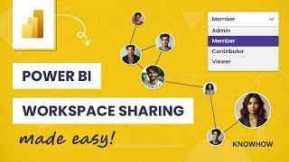 Add Users to Power BI Workspace | Share, Access and Permissions Made Easy #powerbi