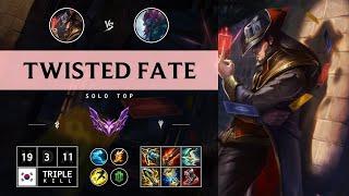 Twisted Fate Top vs Trundle - KR Master Patch 14.14