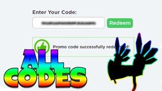 ALL ROBLOX PROMO CODES! (2021)