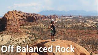 Off Balanced Rock (5.6), Arches National Park, Utah