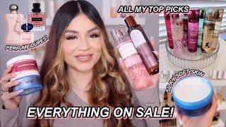 BEST PRODUCTS AT BATH & BODY WORKS  HOW TO SAVE $$ & SHOP THE SALE, SO MANY PERFUME DUPES & MORE!