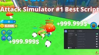 [WORKING!] New Best Attack Simulator Script! Auto Farm, Free Gamepasses, Auto Buy, Auto Eggs & more!