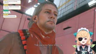 Pomu freaks it at MGSV Ocelot's "pretty good" cutscene 【NIJISANJI EN】