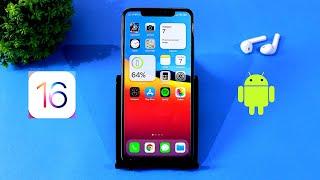 iOS 16 On Android | Change Your Device Look Like iOS 16 | Complete Setup