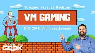 Virtual Gaming with Proxmox //  RTX 2060 GPU Passthrough to Windows 10