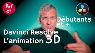 Davinci Resolve-FUSION-Initiation à l'animation 3d pour les débutants