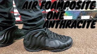 NIKE AIR FOAMPOSITE ONE ANTHRACITE REVIEW & ON FEET
