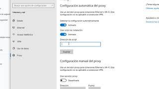 Configuracion Proxy Windows 10 Google Chrome