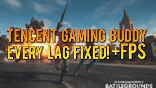 Pubg Mobile HOW TO FIX LAG, FPS DROP IN TENCENT GAMING BUDDY, GET 6O FPS