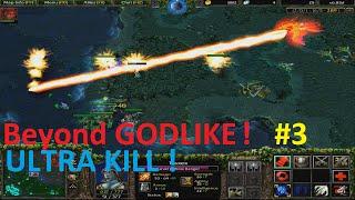 DotA 6.83d - Traxex, Drow Ranger Beyond GODLIKE ! #3 ( ULTRA KILL)