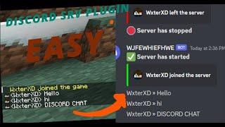 [Easy] How Link Your Minecraft Aternos server chat with Discord. (DiscordSRV )