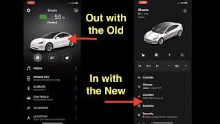 The New Tesla App Version 4.0