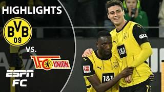 UNSTOPPABLE  Borussia Dortmund vs. Union Berlin | Bundesliga Highlights | ESPN FC