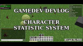 JavaScript MMORPG - Maiu Online  - #babylonjs - Ep36: Character statistic system