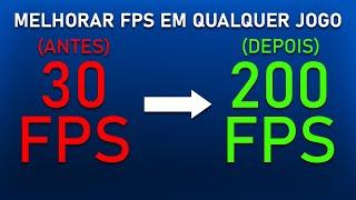 Quer melhorar seu FPS em qualquer jogo? Assista esse vídeo... (PC E NOTEBOOK)