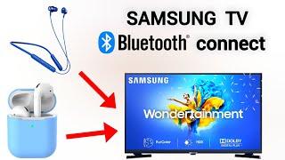 samsung smart tv bluetooth connection