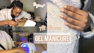 DIY BEGINNER GEL NAILS | Amazon Coscelia Gel Nail Kit | At Home Gel Manicure 
