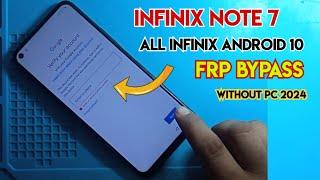 Infinix X690 frp bypass | Infinix Note 7 google account bypass | Infinix Note 7 frp bypass New 2024|