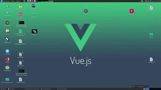 How to install Vue js with Terminal on Parrot Security Linux