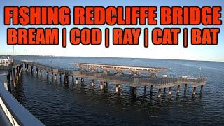 FISHING IN THE MIDDLE OF THE REDCLIFFE BRIDGE!  25 MINUTES FIGHT!