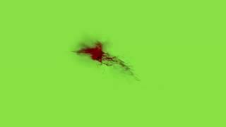 Blood Burst Green Screen Effect|Friends company|hamza db