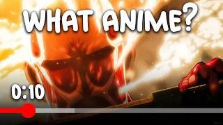 Can you guess 100 Animes by the first 10 Seconds?