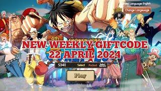 PIRATE ADVANCE OCEAN FANTASY : NEW WEEKLY GIFTCODE FOR 22 APRIL 2024