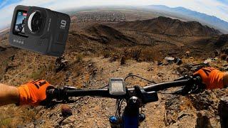 GOPRO HERO9 MAX LENS MOD | Pivot Shuttle Mountain Bike Chestcam