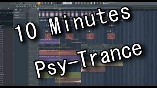 How To Make Modern Psy-Trance In 10 Minutes | FL Studio