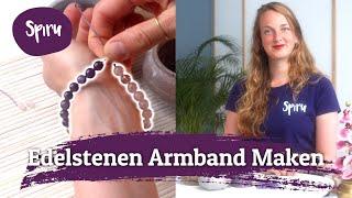 #149 Edelstenen Armband Maken van Bergkristal, Amethist en Rozenkwarts