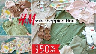 H&M 50%off sale shopping in Germany/ Sale shopping Haul/ Pakistani Mom in Germany