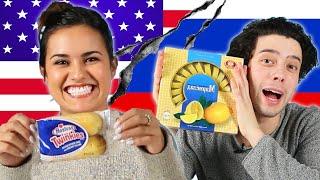 Americans & Russians Swap Snacks