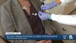 Cleveland Clinic Martin Health closing blood draw station due to COVID-19 surge