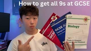 How to ACTUALLY get ALL 9s at GCSEs | Study tips, revision etc