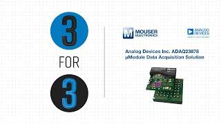 Analog Devices Inc. ADAQ23878 μModule Data Acquisition Solution - 3 for 3 | Mouser Electronics