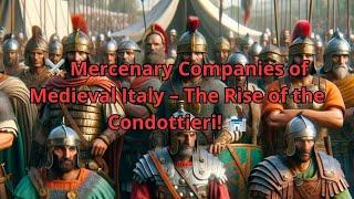 ️ Mercenary Companies of Medieval Italy – The Rise of the Condottieri! 