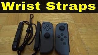 How To Attach Wrist Straps To Joy Cons On Nintendo Switch-Tutorial