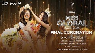 FINAL CORONATION | MISS GLOBAL 2024-25