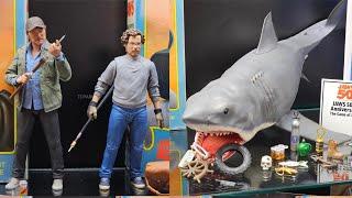 New Neca Jaws action figures on display toy fair