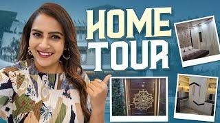 Home Tour || 2200 sft 3BHK With Beautiful Decor Ideas || Modular Kitchen || Himaja
