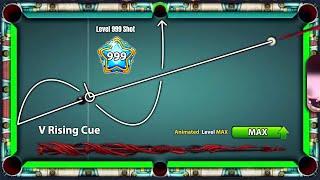 LEVEL 1 to LEVEL MAX of V Rising Animated Cue - 8 BALL POOL -  Gaming With K