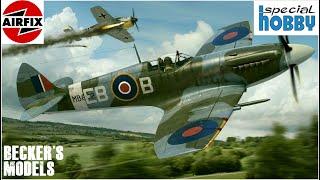 Special Hobby and Airfix 1/48 scale Supermarine Spitfire Mk XII | REVIEW