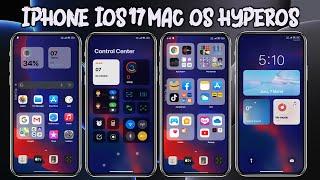 Tema iPhone iOS 17 Mac OS HyperOS & MIUI Tembus Akar iOS Untuk Semua Xiaomi