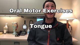 Tongue Oral Motor Exercises - Tongue Protrusion